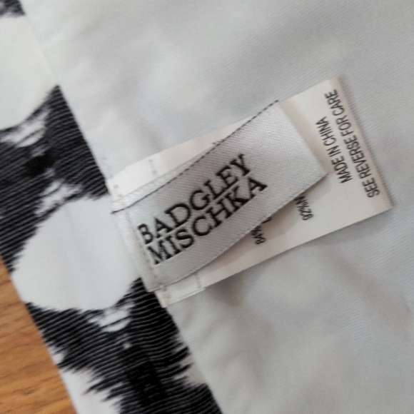 Badgley Mischka Ikat Pattern Shirred Bikini Bottom ... NWOT - Picture 3 of 8